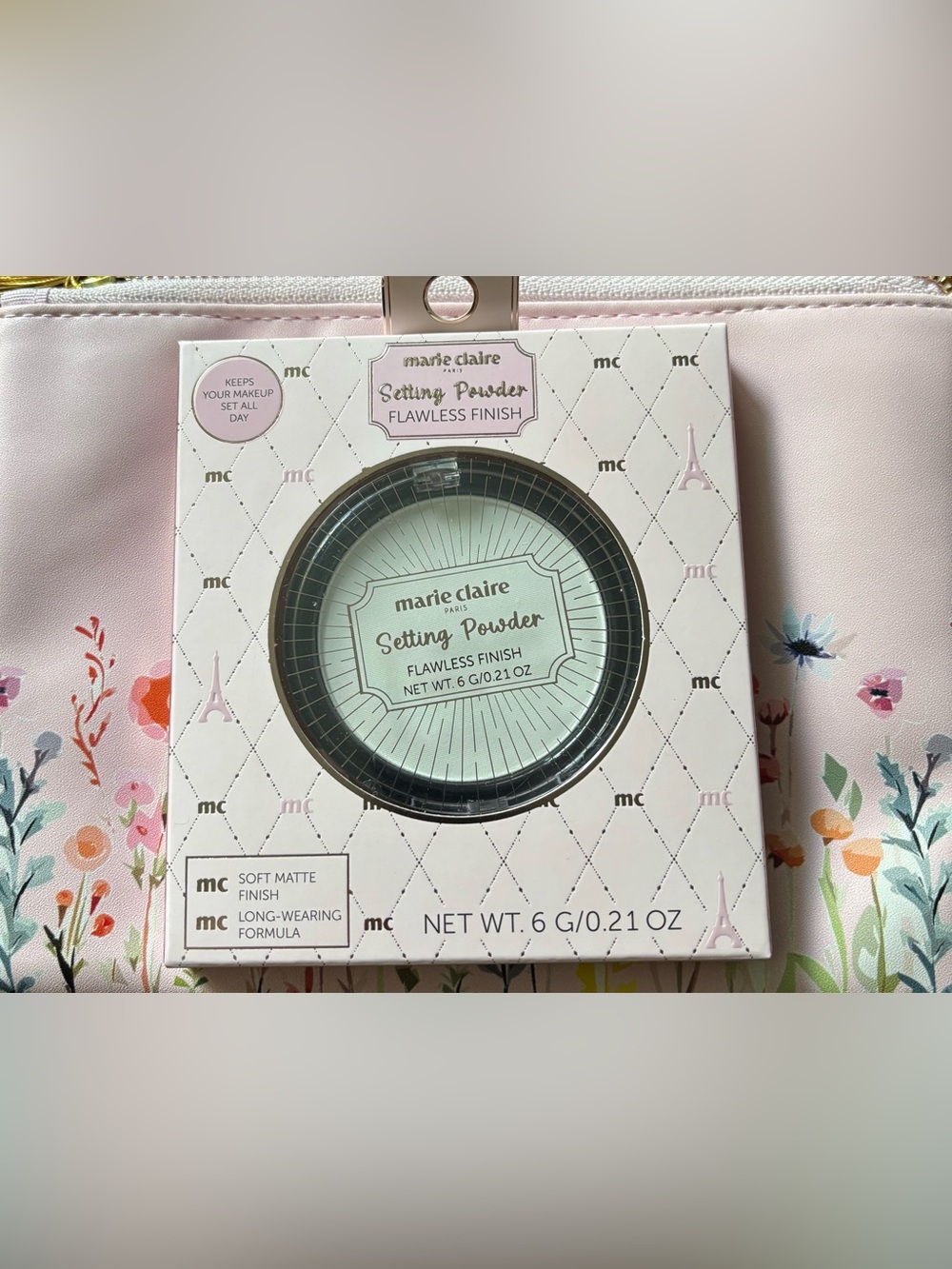 marie claire Setting Powder - Light Mint